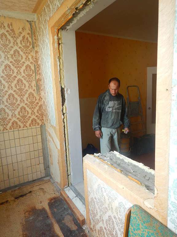 Расширение балконного проема цена Киев, Киевская область | Snos.kiev 3 3 78 3